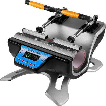 LCD Control - Dual Station Mug Heat Press for 11oz-15oz Mugs