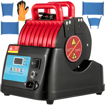 010359288201 - 600W VEVOR 4-in-1 Mug Heat Press for Sublimation