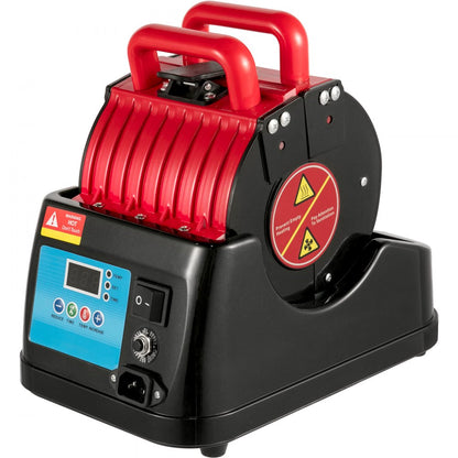 010359288201 - 600W VEVOR 4-in-1 Mug Heat Press for Sublimation