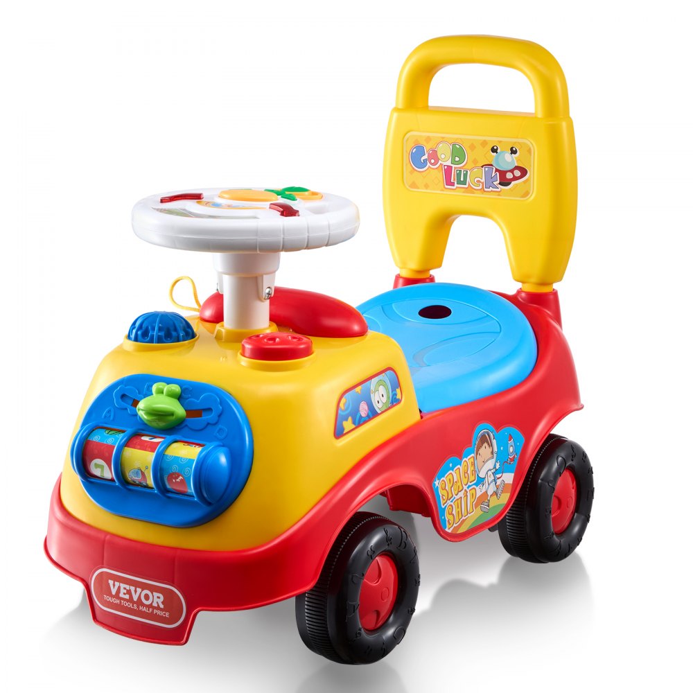 QX-3342-1 - Compact Toddlers' Push Car with Safety Features