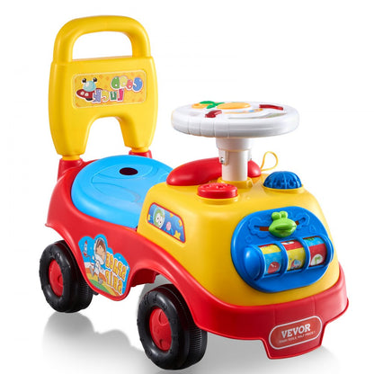 QX-3342-1 - Compact Toddlers' Push Car with Safety Features