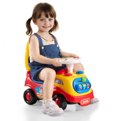 QX-3342-1 - Compact Toddlers' Push Car with Safety Features