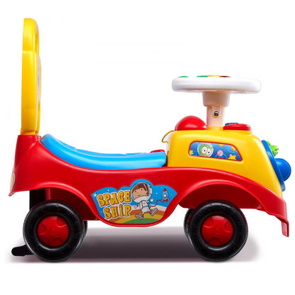 QX-3342-1 - Compact Toddlers' Push Car with Safety Features