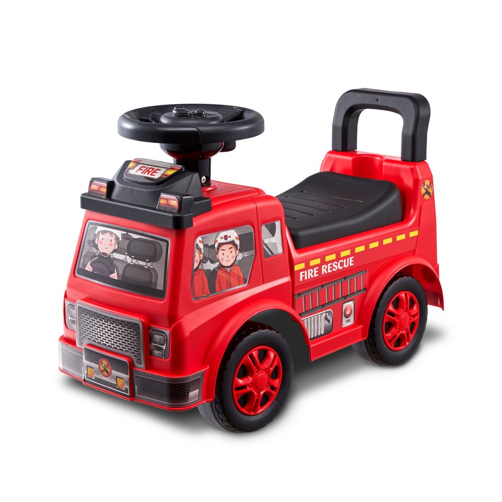QX-5503-1 - Vibrant Red Push Car for Toddlers 20.67 x 8.85 x 14.57 in