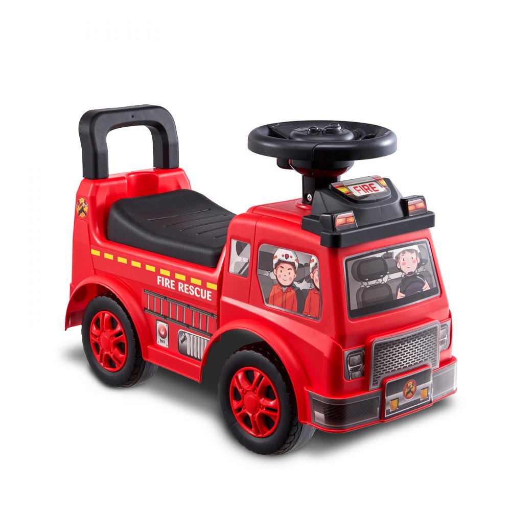 QX-5503-1 - Vibrant Red Push Car for Toddlers 20.67 x 8.85 x 14.57 in