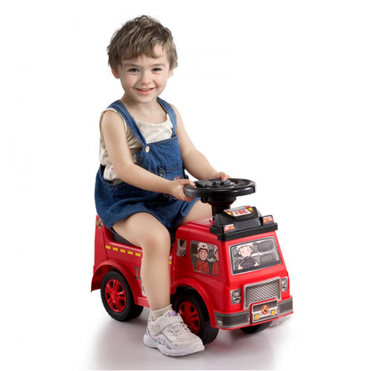 QX-5503-1 - Vibrant Red Push Car for Toddlers 20.67 x 8.85 x 14.57 in