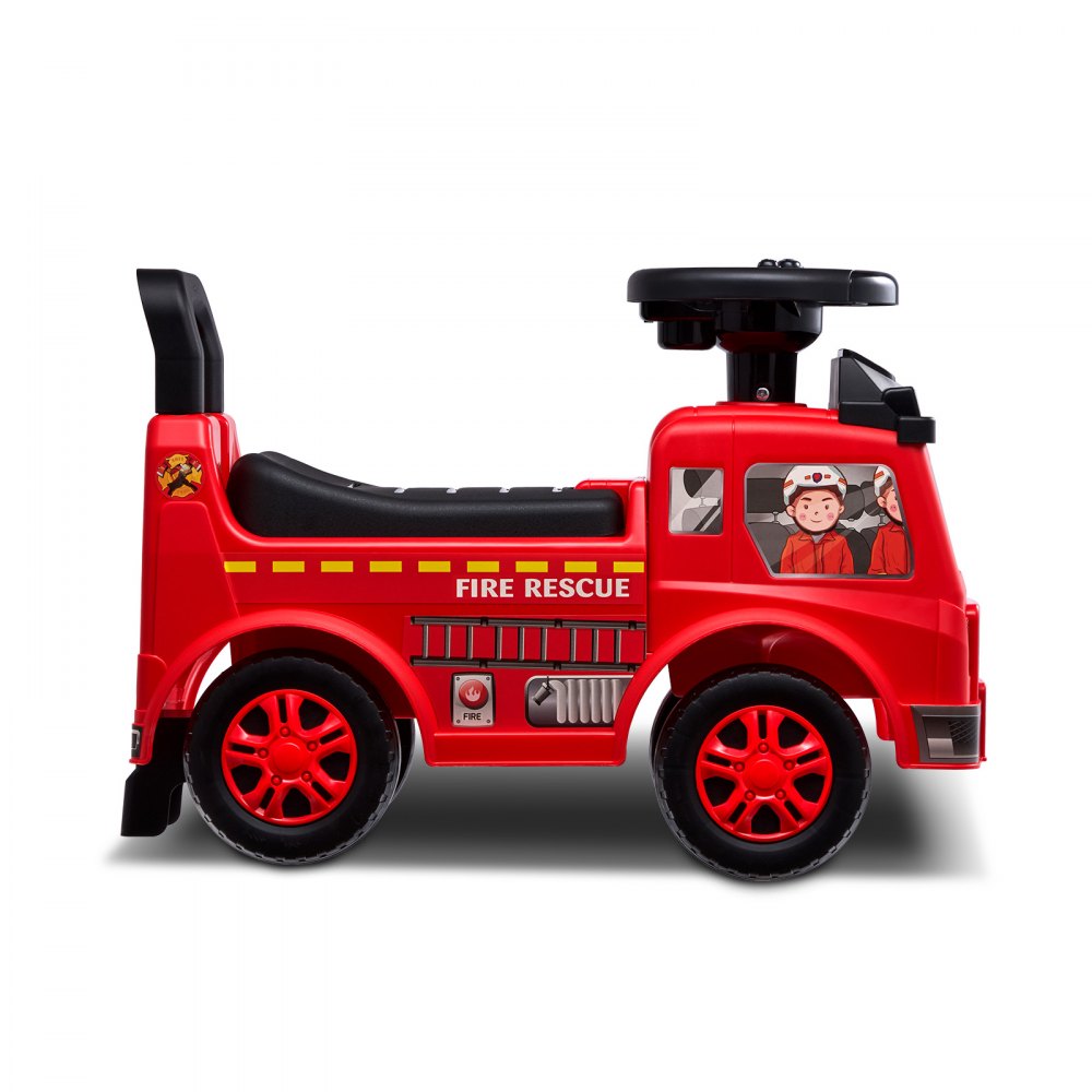 QX-5503-1 - Vibrant Red Push Car for Toddlers 20.67 x 8.85 x 14.57 in