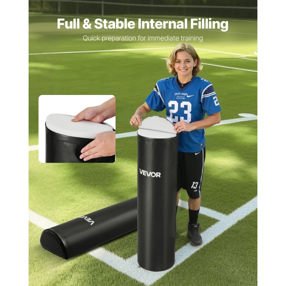 NTRLZQ-001 - PVC Football Tackling Dummy for Defense Training, 2-Pack