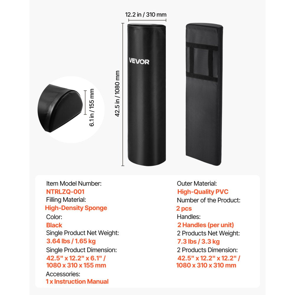 NTRLZQ-001 - PVC Football Tackling Dummy for Defense Training, 2-Pack