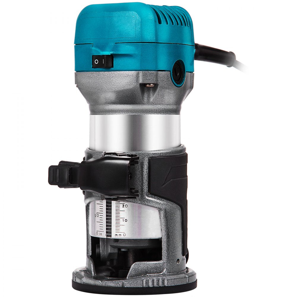 010113737053 - Versatile 1.25HP Compact Router with 10,000-30,000RPM Speed