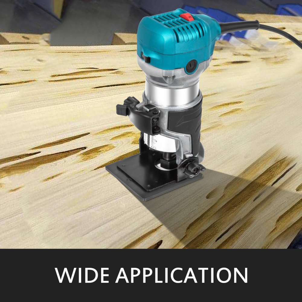 010113737053 - Versatile 1.25HP Compact Router with 10,000-30,000RPM Speed