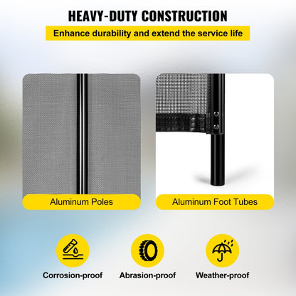 SS-GZ-SCBHS14484 - Durable Mesh Pool Safety Fence with Quick Assembly