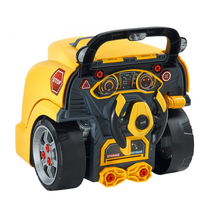 D001-1 - Kids' 60-Piece Engine Repair Set with Electric Screwdriver