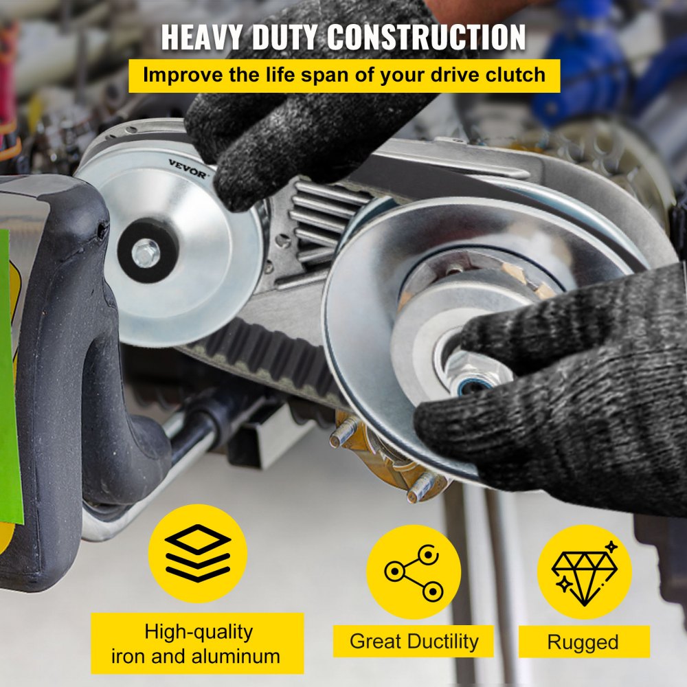 010450283003 - 18° Go Kart Torque Converter Kit with 1" Driver Pulley