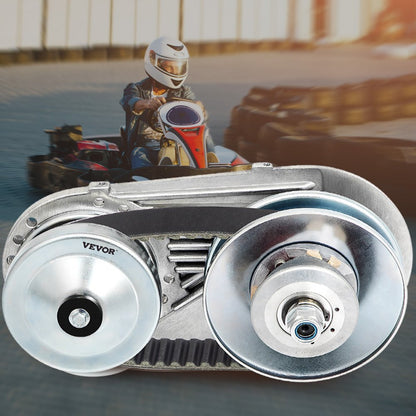 010450283003 - 18° Go Kart Torque Converter Kit with 1" Driver Pulley