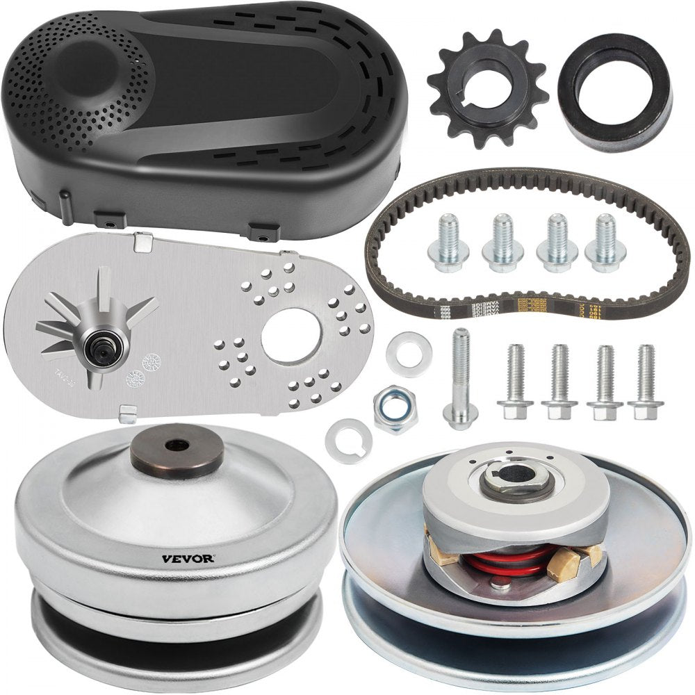010450283003 - 18° Go Kart Torque Converter Kit with 1" Driver Pulley