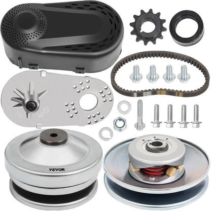 010450283003 - 18° Go Kart Torque Converter Kit with 1" Driver Pulley