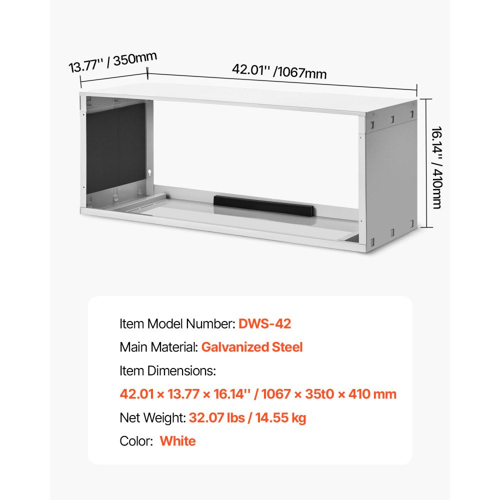 DWS-42 - Durable Galvanized Steel AC Wall Sleeve for Standard Units