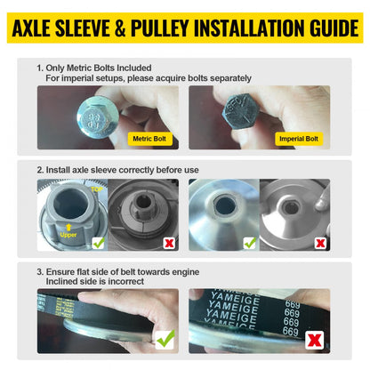 VV-TC-10 - High-Performance Go-Kart Torque Converter Kit for 4-8 HP