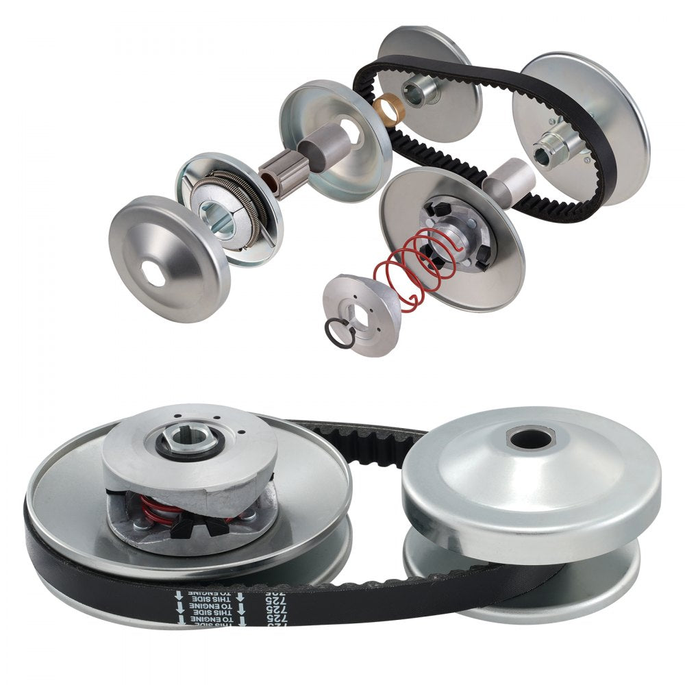 AJKDC75615875725 - 30 Series Go-Kart Torque Converter for 2-8 HP Engines