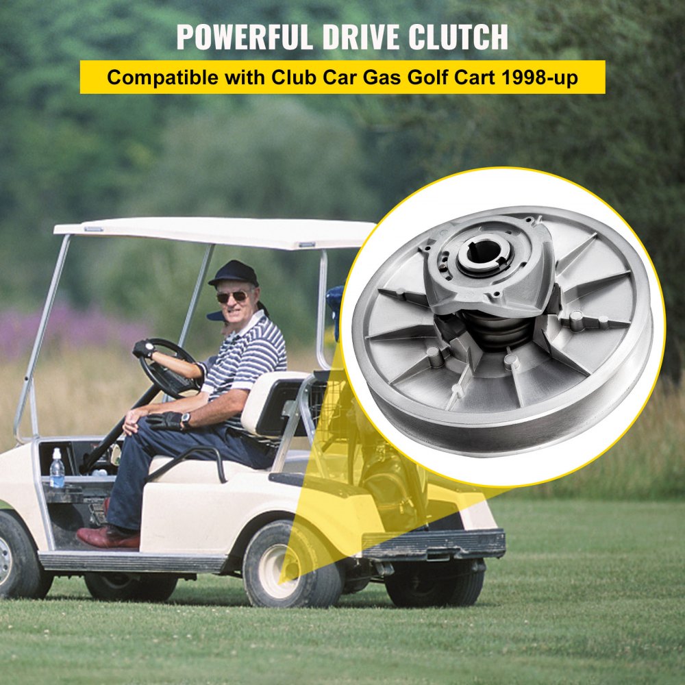 010834804772 - Durable Aluminum Driven Clutch for Club Car DS & Precedent Models