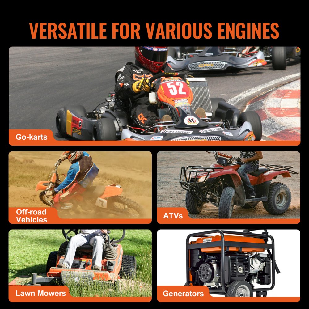 MC30K75D10T12T - Durable Steel Go Kart Drive Clutch Kit with 4" Wheel Diameter