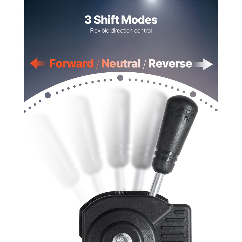 MC30RG10T12T - Durable Go-Kart Gearbox with Forward, Reverse & Neutral Modes