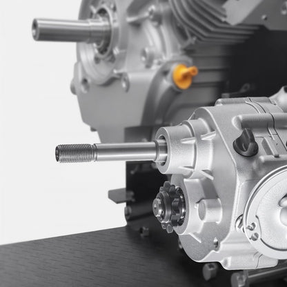 MC30RG10T12T - Durable Go-Kart Gearbox with Forward, Reverse & Neutral Modes