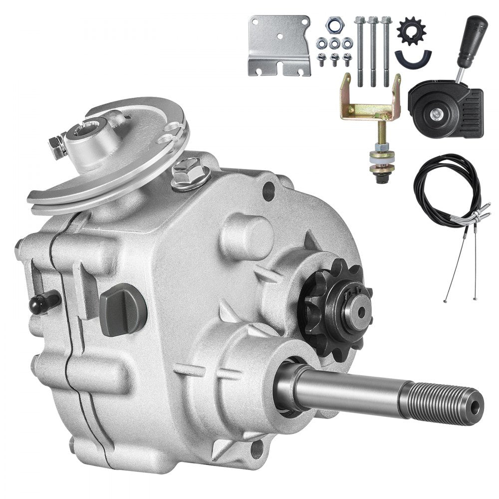 MC30RG10T12T - Durable Go-Kart Gearbox with Forward, Reverse & Neutral Modes