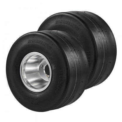 11×6.00-5 4PR/TL P607G - High-Elasticity Go-Kart Tires with 185 lbs Capacity