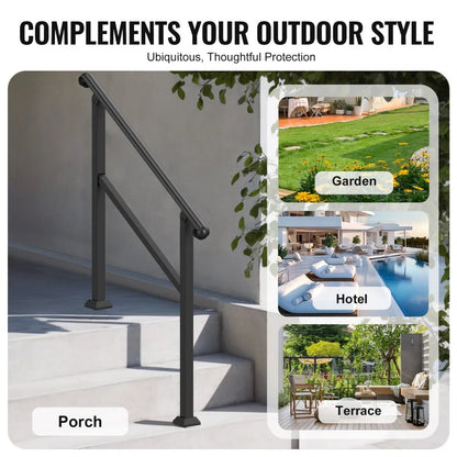 KD-23 - Durable Adjustable Handrails for Safe Outdoor Steps