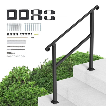 KD-23 - Durable Adjustable Handrails for Safe Outdoor Steps