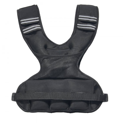 JS-VEST006-1 - Neoprene Adjustable Weighted Vest, 11-20 lbs, Breathable Design