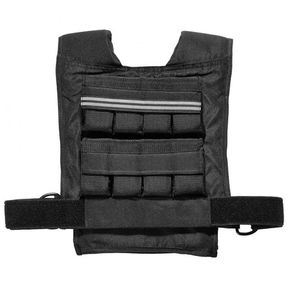 JS-VEST007 - 35lbs Adjustable Nylon Weighted Vest for Enhanced Training