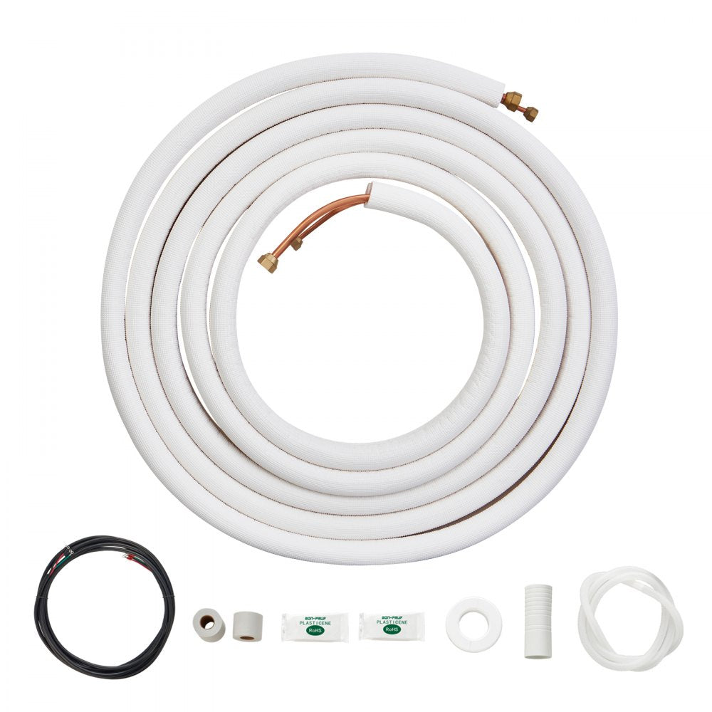 JSY-SS-SKU8 - 25FT Copper Mini Split Line Set for HVAC Units