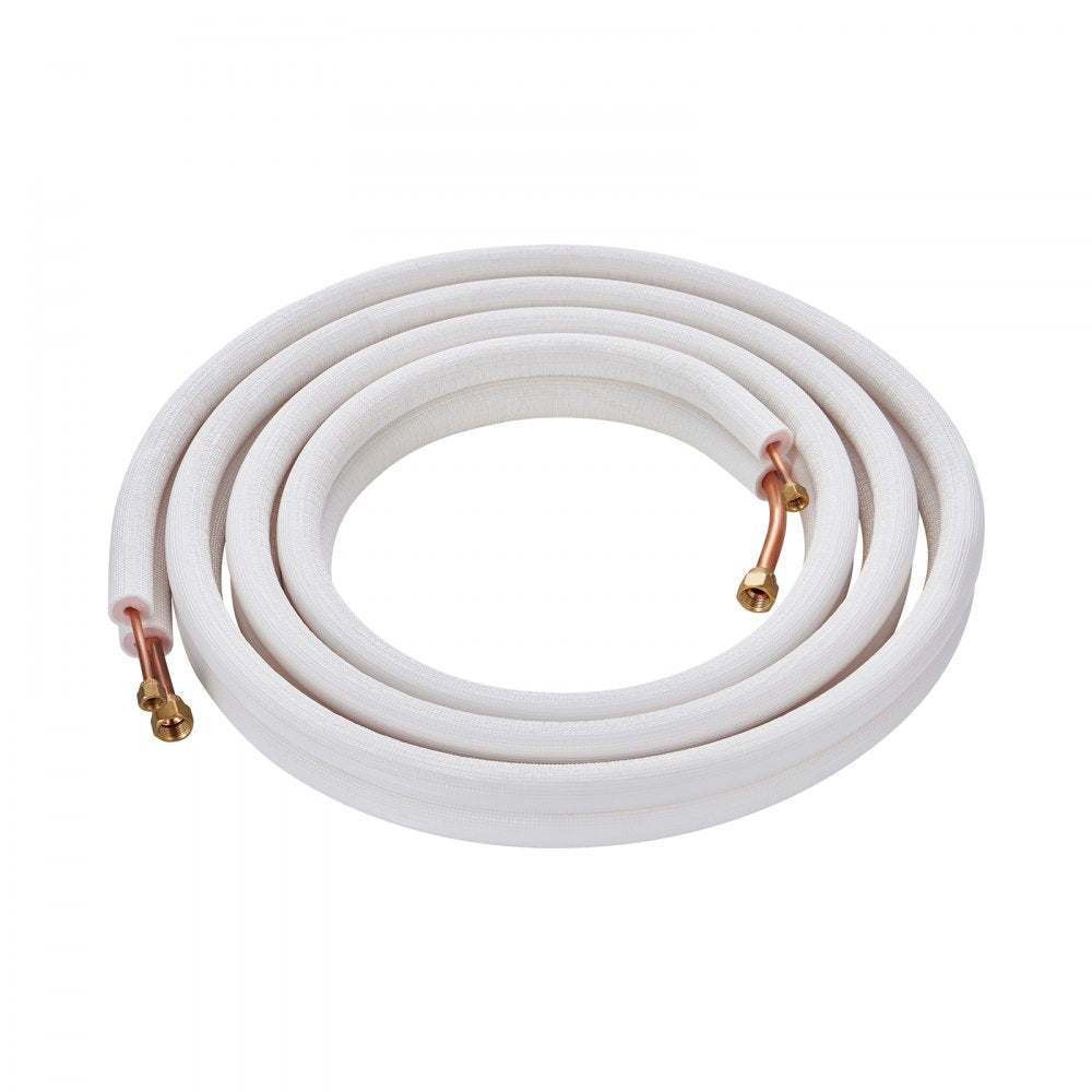 JSY-SS-SKU9 - 16ft VEVOR Mini Split Line Set with Triple-Layer Insulation