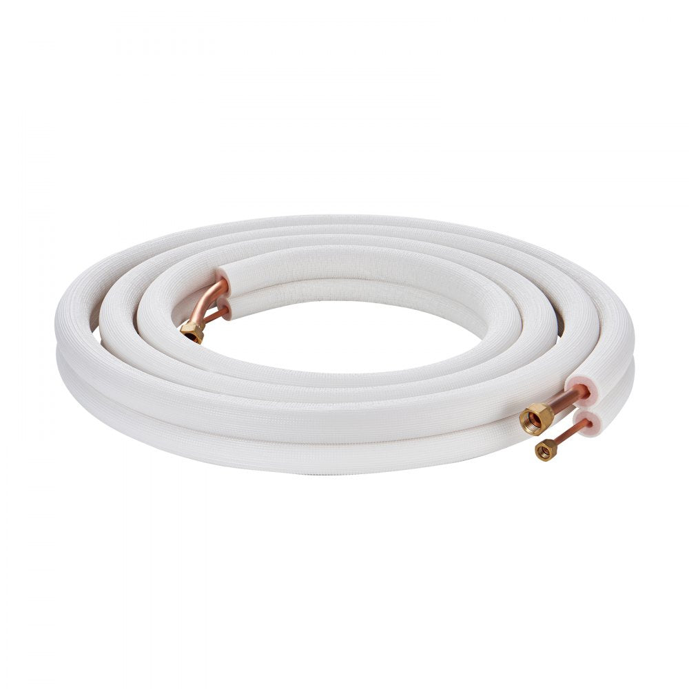 JSY-SS-SKU9 - 16ft VEVOR Mini Split Line Set with Triple-Layer Insulation