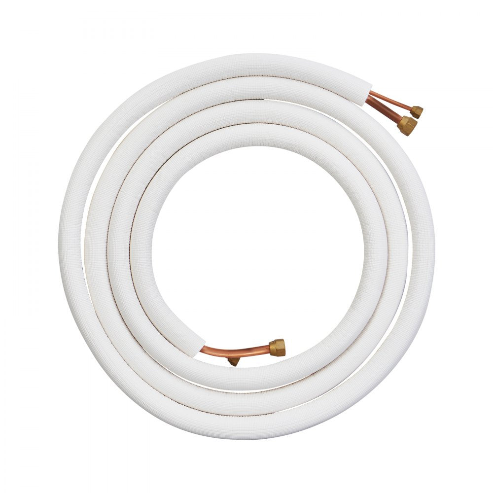 JSY-SS-SKU9 - 16ft VEVOR Mini Split Line Set with Triple-Layer Insulation