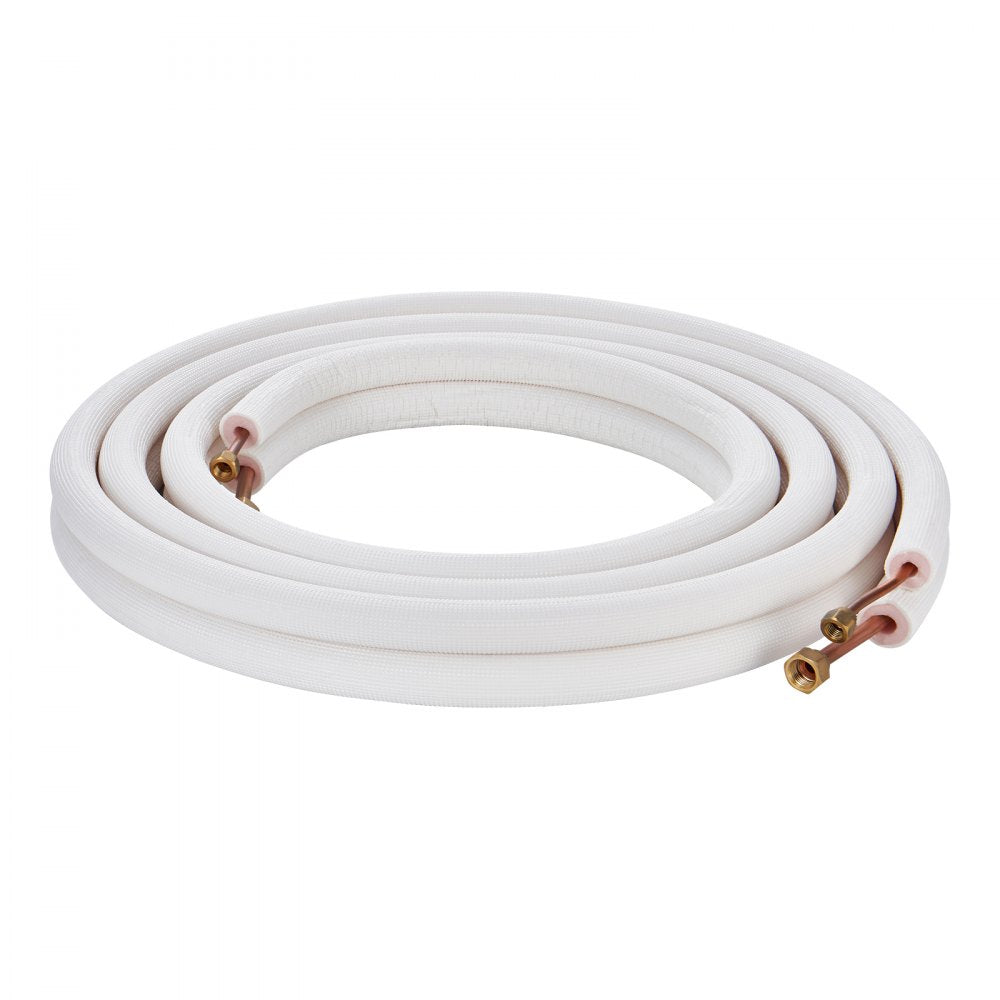 JSY-SS-SKU7 - 16ft Copper Mini Split Line Set for HVAC Systems