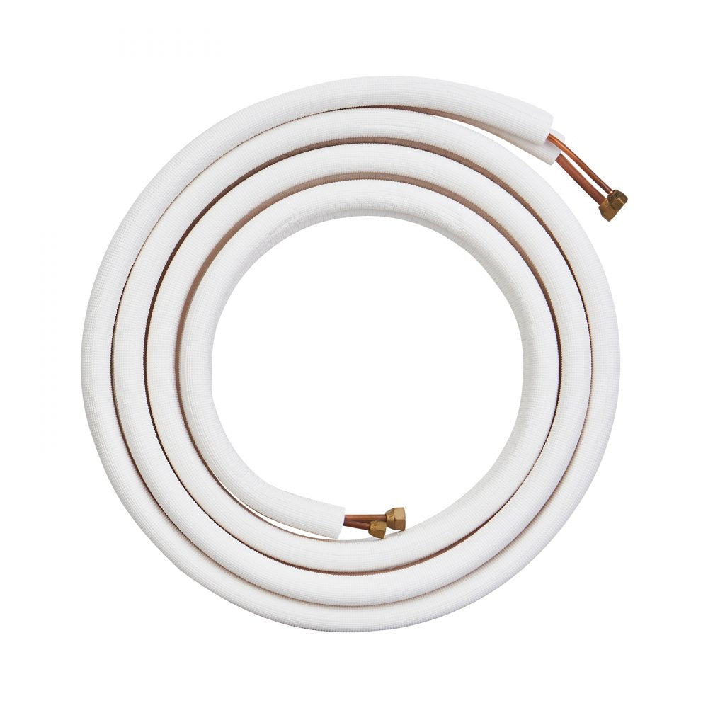 JSY-SS-SKU7 - 16ft Copper Mini Split Line Set for HVAC Systems