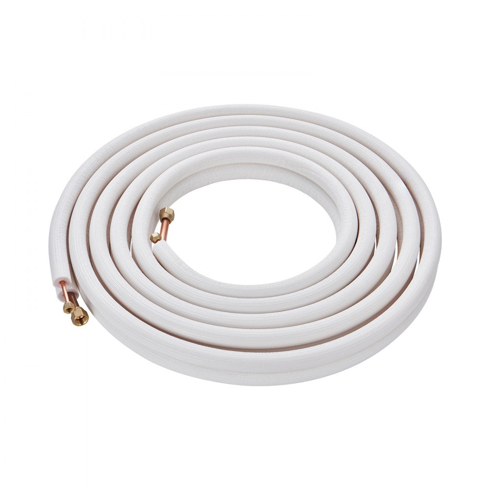 JSY-SS-SKU10 - 25ft VEVOR Mini Split Line Set for Easy HVAC Connections