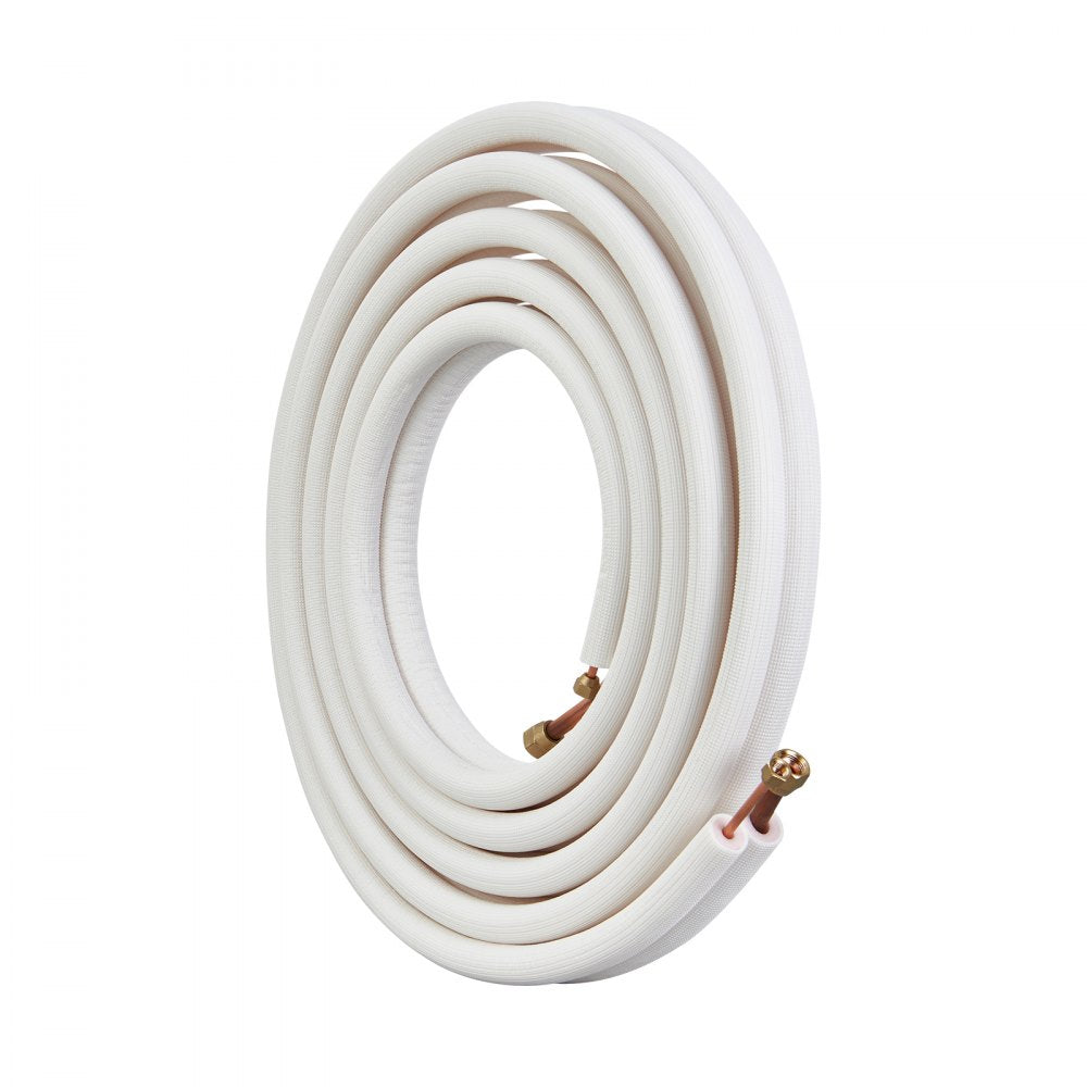 JSY-SS-SKU10 - 25ft VEVOR Mini Split Line Set for Easy HVAC Connections