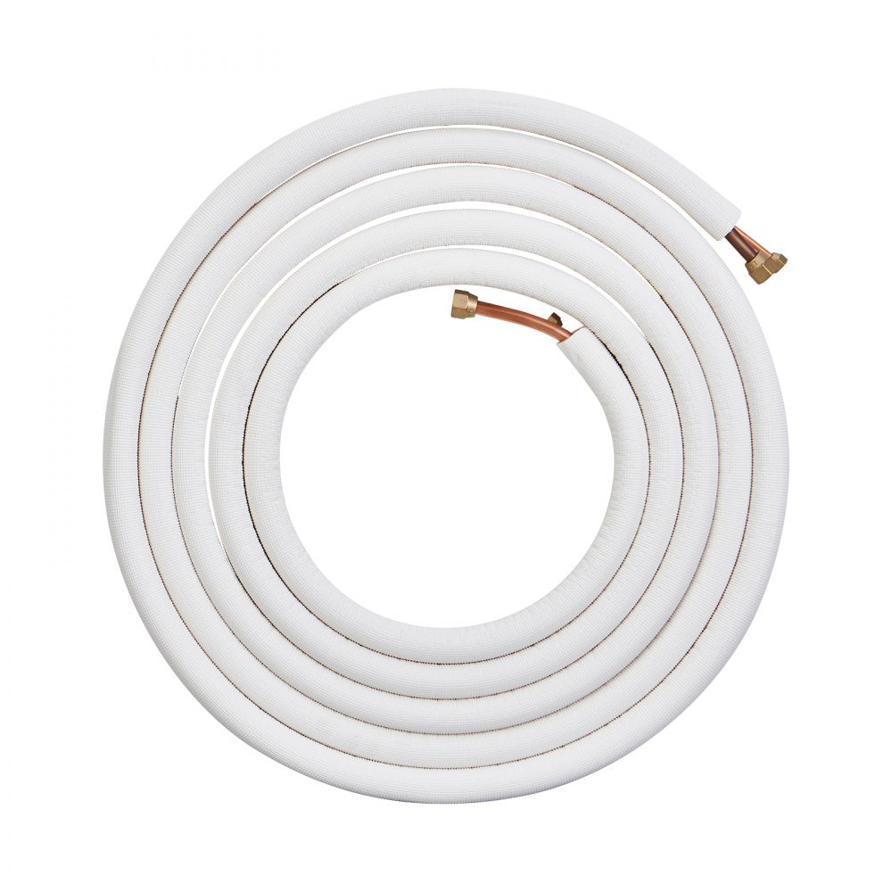 JSY-SS-SKU10 - 25ft VEVOR Mini Split Line Set for Easy HVAC Connections