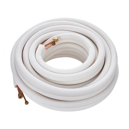 JSY-SS-SKU4 - 50FT Copper Mini Split Line Set with Triple-Layer Insulation