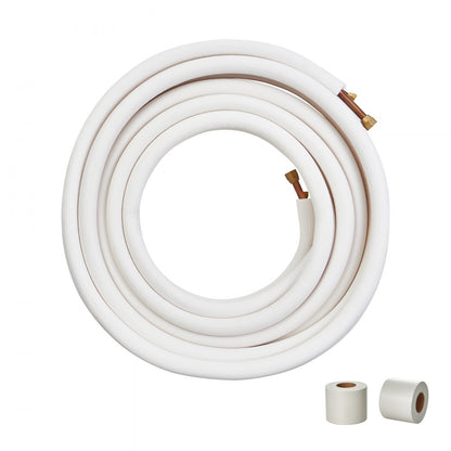 JSY-SS-SKU6 - 50FT Copper Mini Split Line Set with Insulation