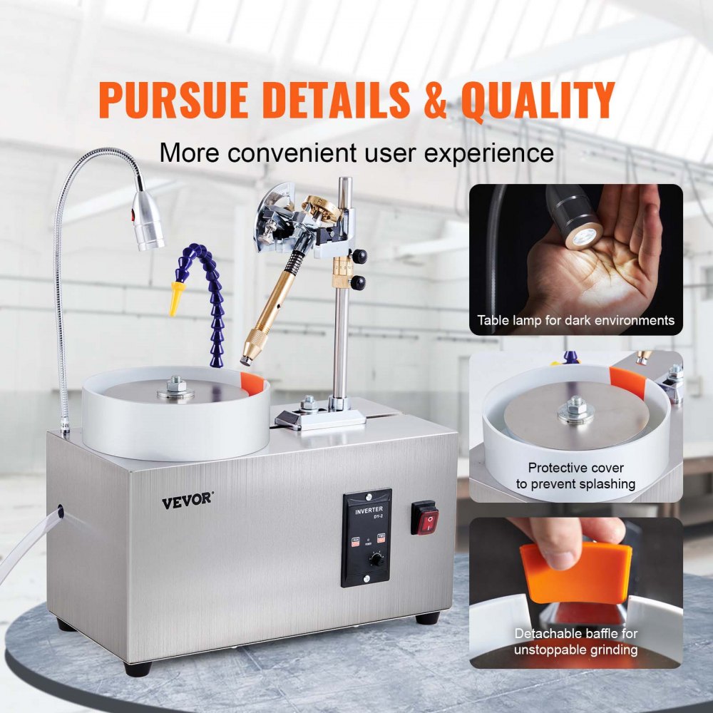 KD-8801 - Durable 180W Gem Faceting Machine for Jewel Crafting