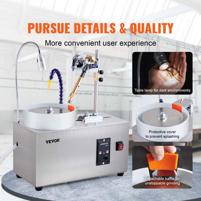 KD-8801 - Durable 180W Gem Faceting Machine for Jewel Crafting
