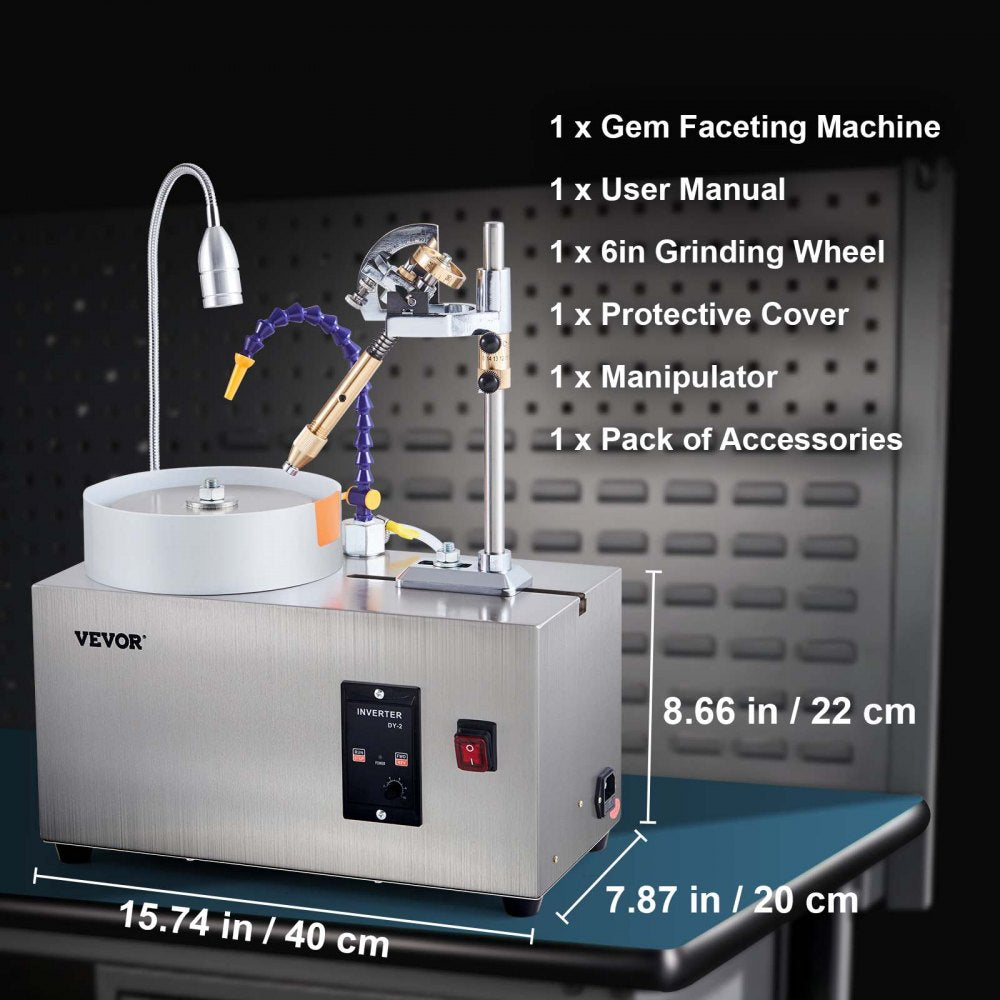 KD-8801 - Durable 180W Gem Faceting Machine for Jewel Crafting