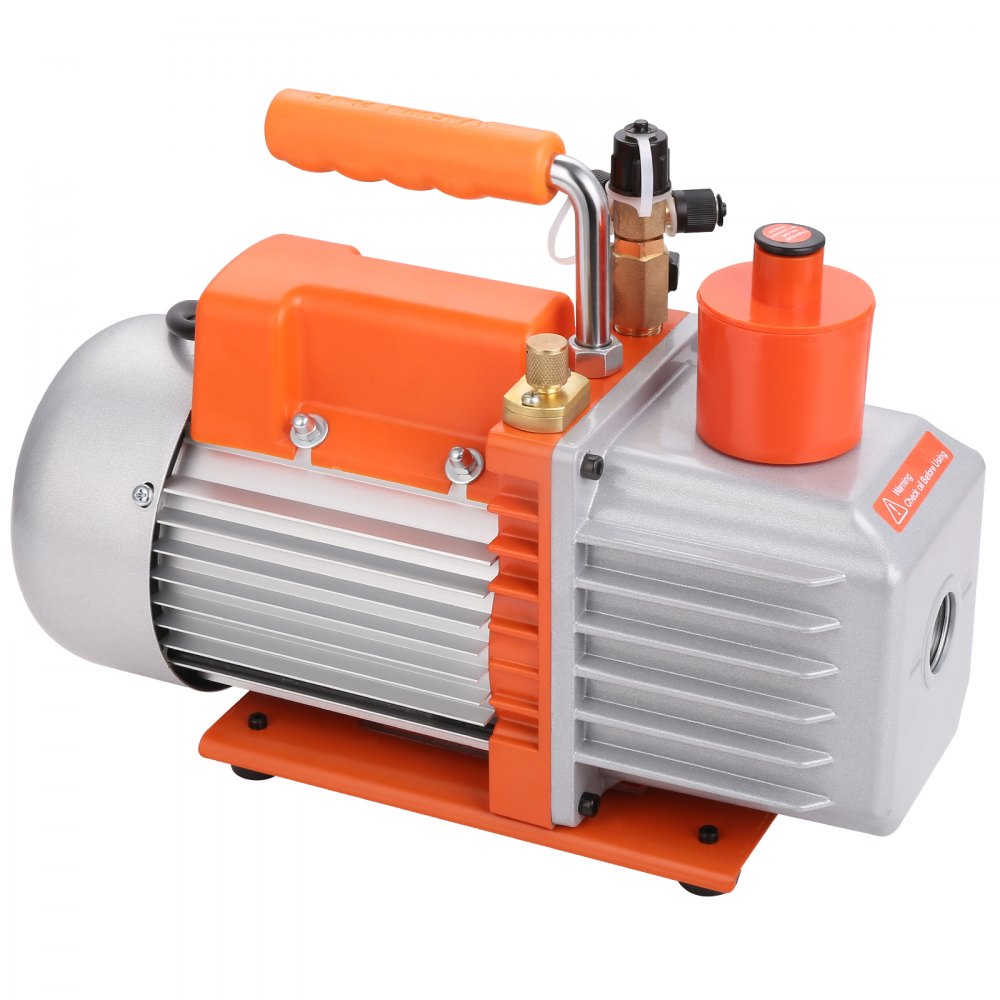 2TW-2G - VEVOR 2-Stage Rotary Vane Vacuum Pump for HVAC, 5 CFM