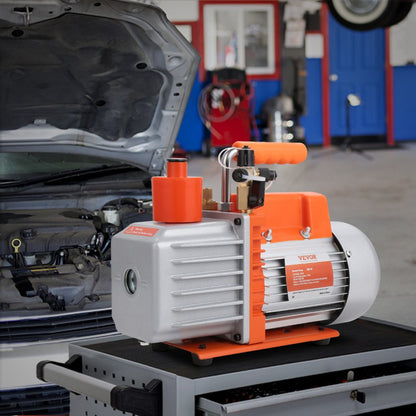 2TW-3G - VEVOR 1/2 HP 7 CFM Rotary Vacuum Pump for HVAC & DIY